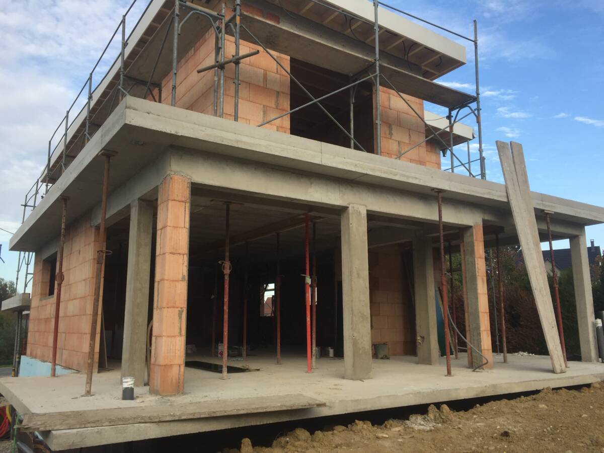 Gros oeuvre, construction de maisons et bâtiment neufs à Feldbach proche de Ferrette dans le Sundgau Wittenheim 1