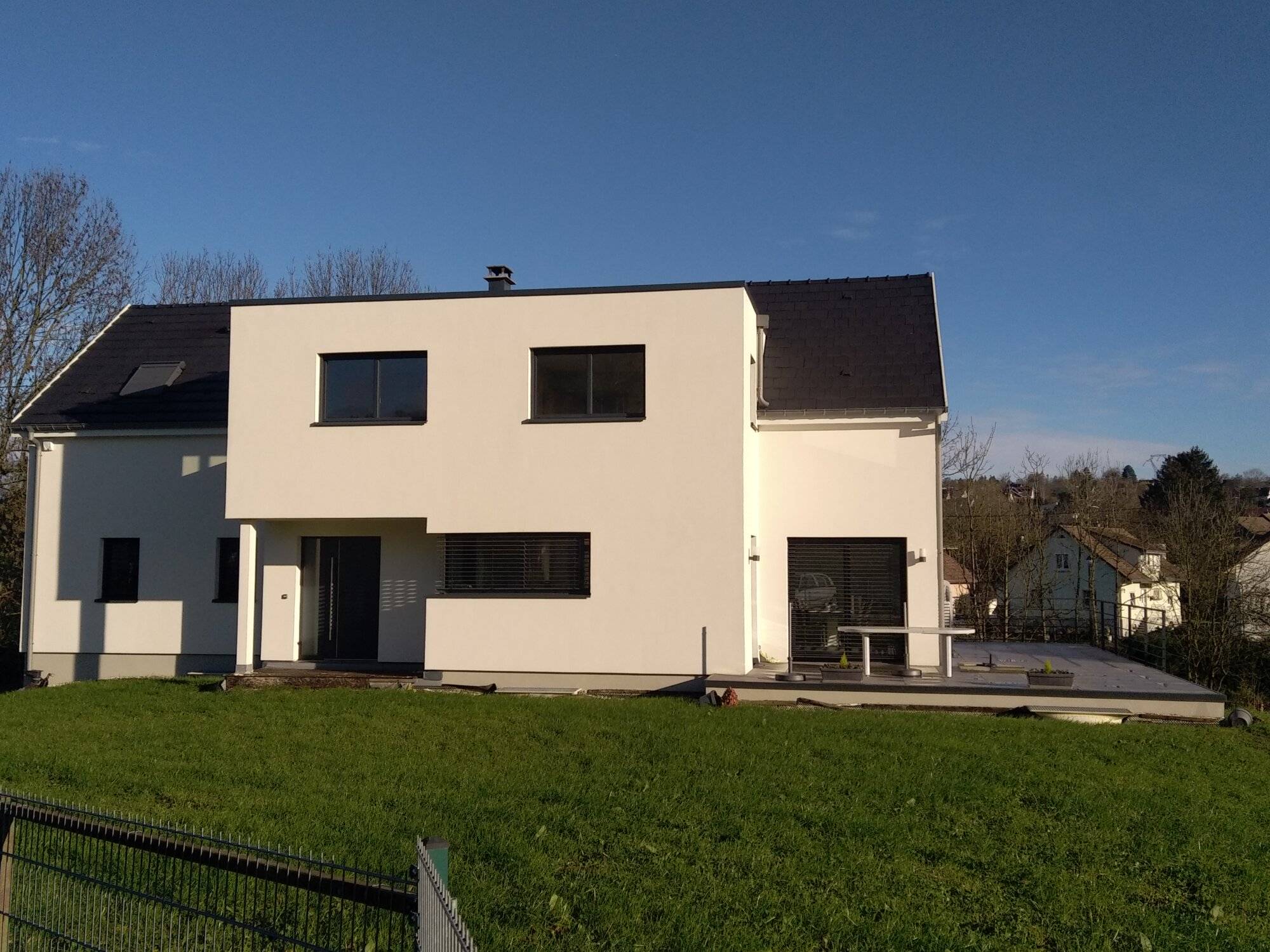 Gros oeuvre, construction de maisons et bâtiment neufs à Feldbach proche de Ferrette dans le Sundgau Rixheim