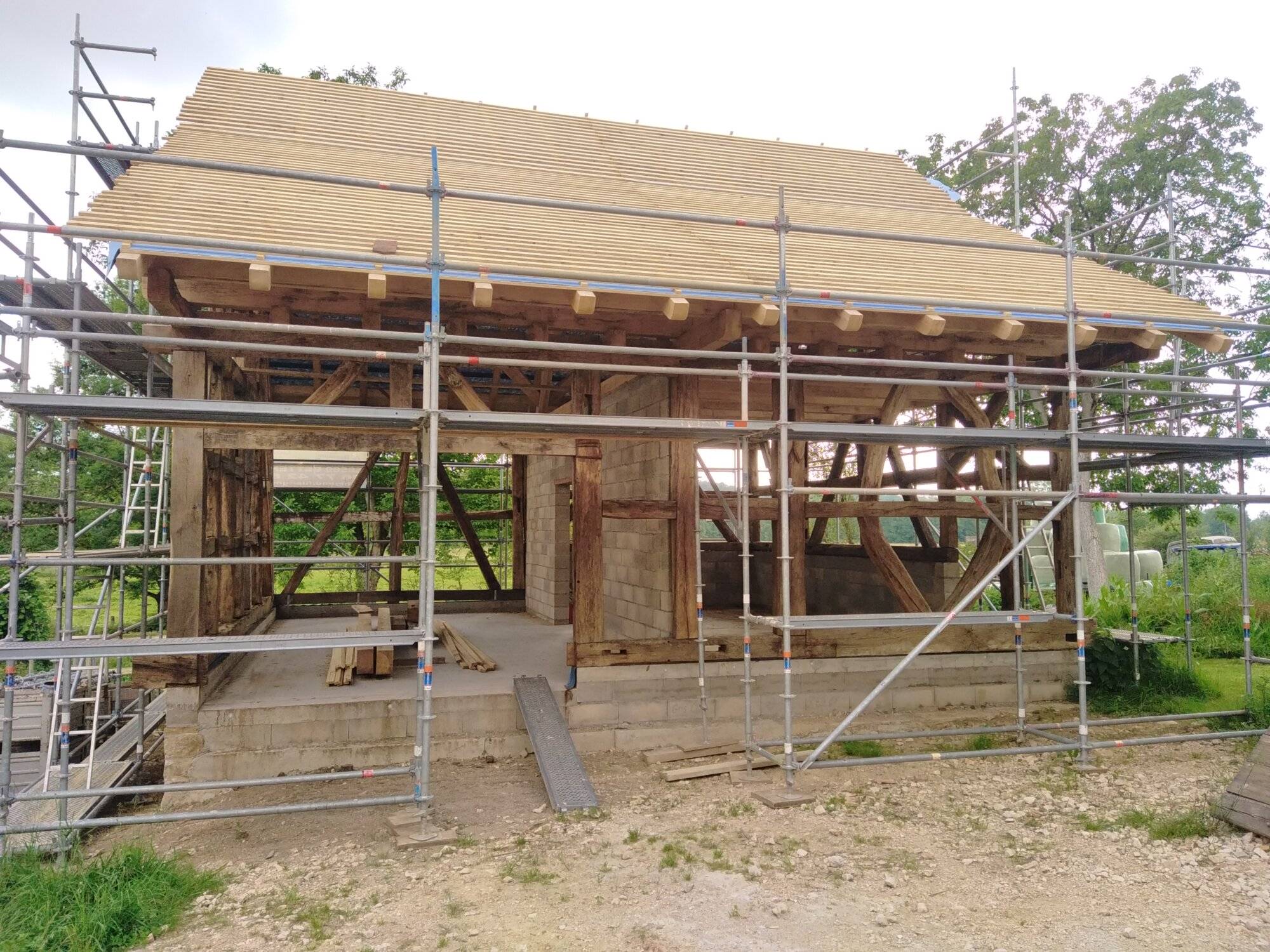 Rénovation, extensions et création d&#8217;ouvertures à Feldbach, près d&#8217;Altkirch dans le Sundgau Illzach 2