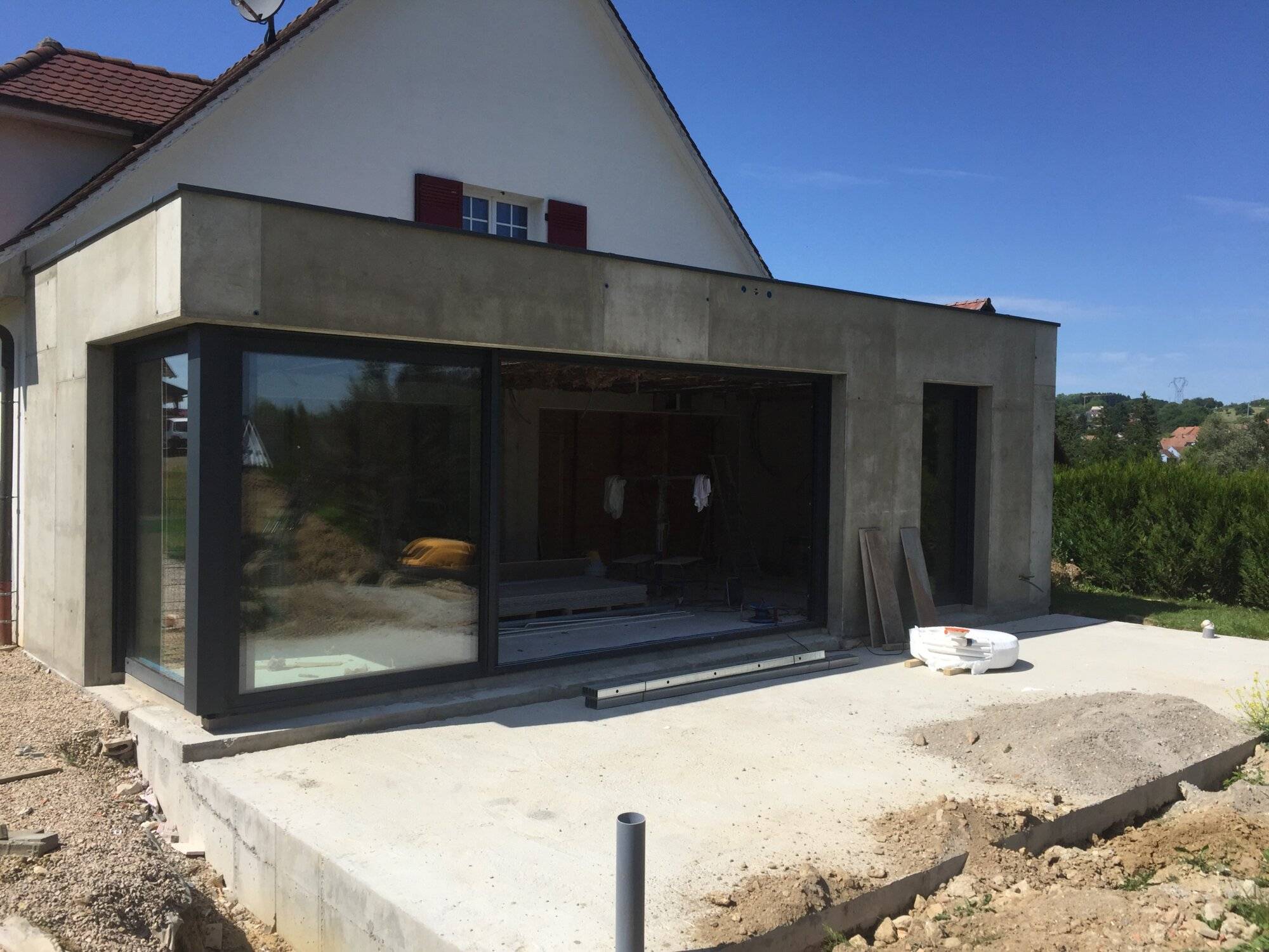 Rénovation, extensions et création d&#8217;ouvertures à Feldbach, près d&#8217;Altkirch dans le Sundgau Mulhouse 6